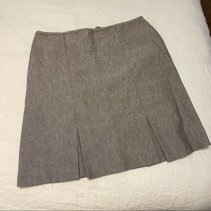 Vintage Pleated Fall Mini Skirt